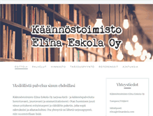 Tablet Screenshot of elinaeskola.com
